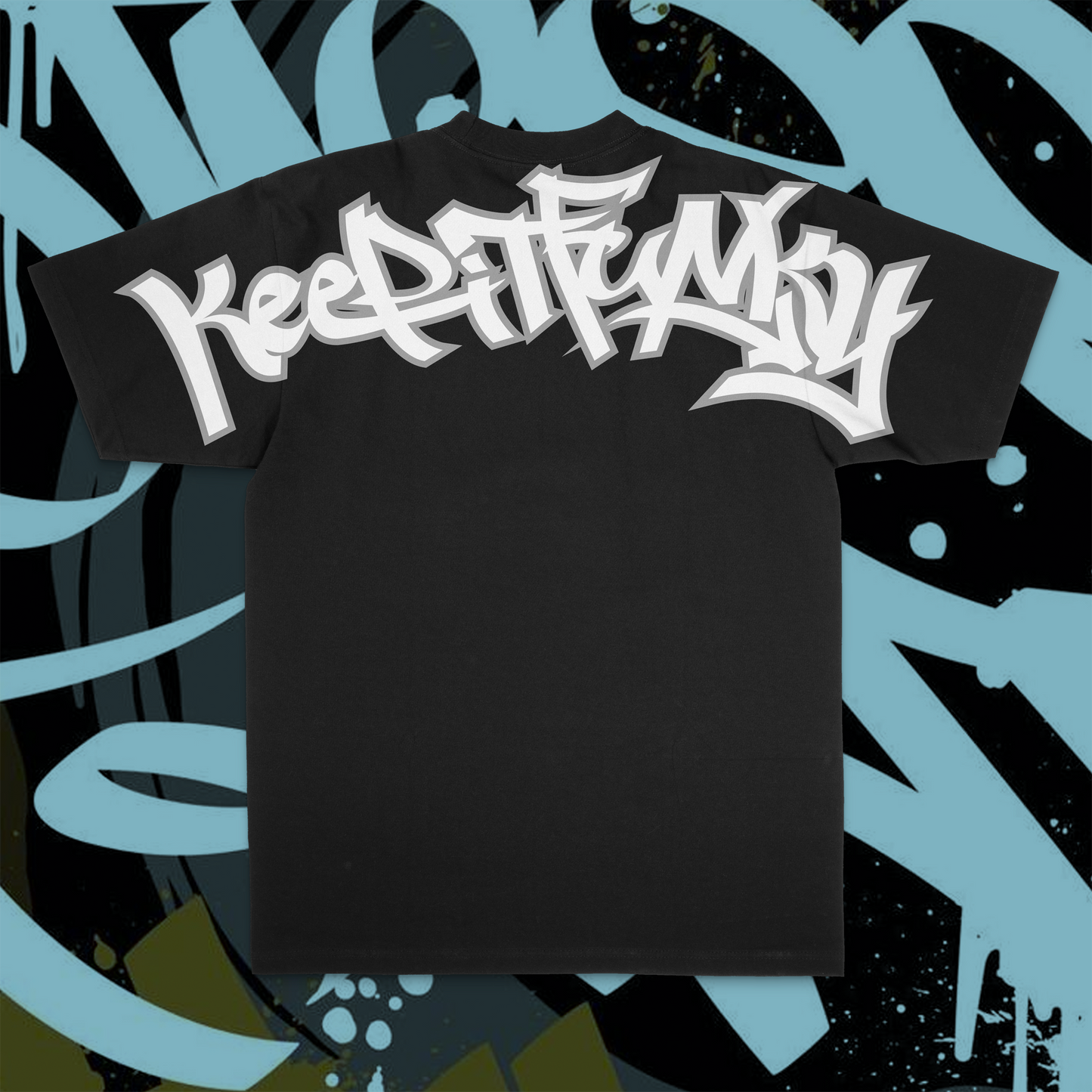 5 Star Funk logo unisex streetwear, graphic apparel, crew neck, graffiti brand t-shirt