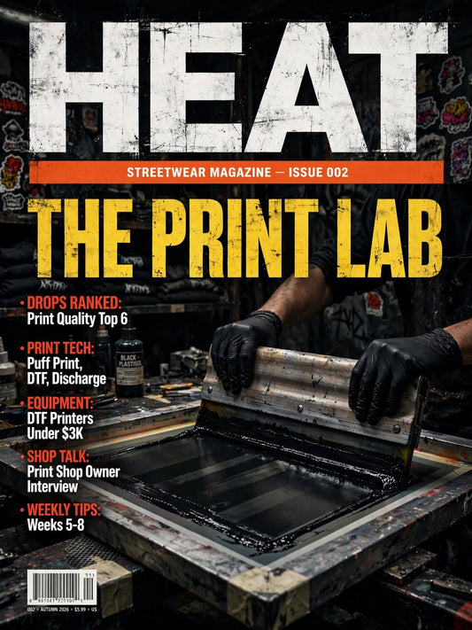 HEAT: Streetwear Magazine Issue 2 - The Print Lab