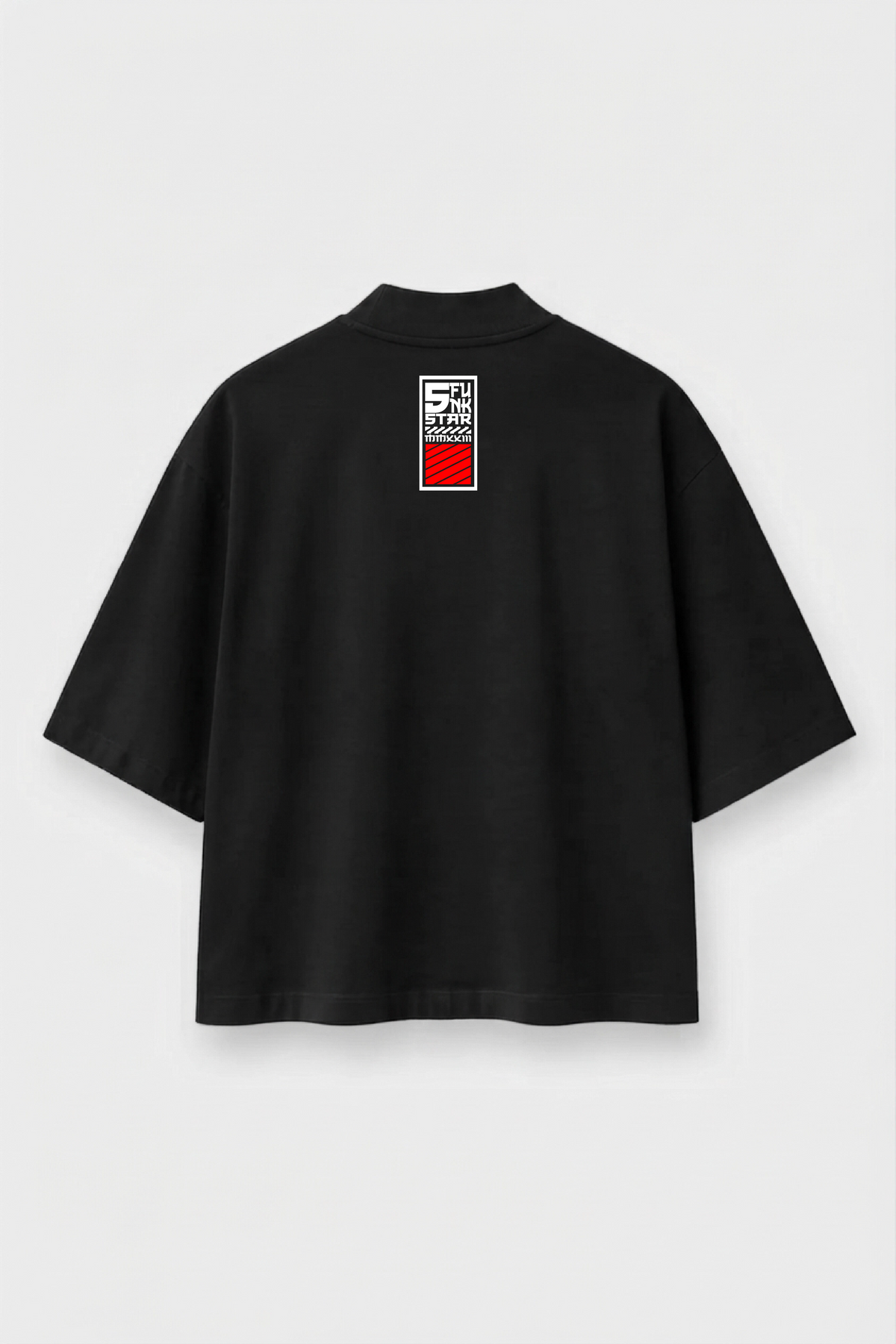 5STARFUNK Westside Omni Mixtape Volume 2 Tee - N.W.A. meets Neo-Tokyo - Black Oversized Streetwear Graphic Shirt